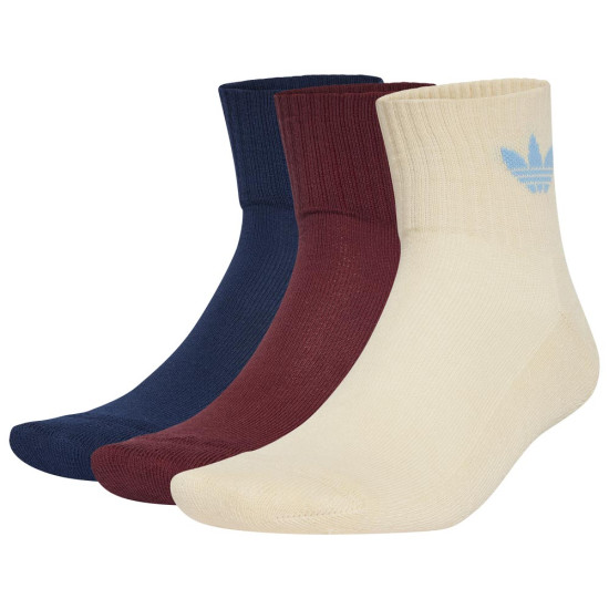 Adidas Κάλτσες Mid Crew Socks 3 pairs